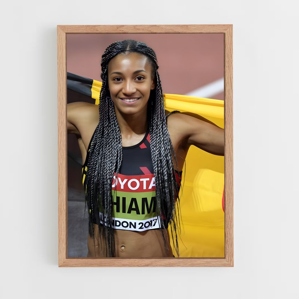 Poster Élan de Fiereté – affiche Athlétisme (vue 4)